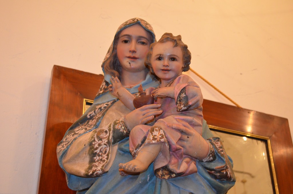 Virgen maría y niño