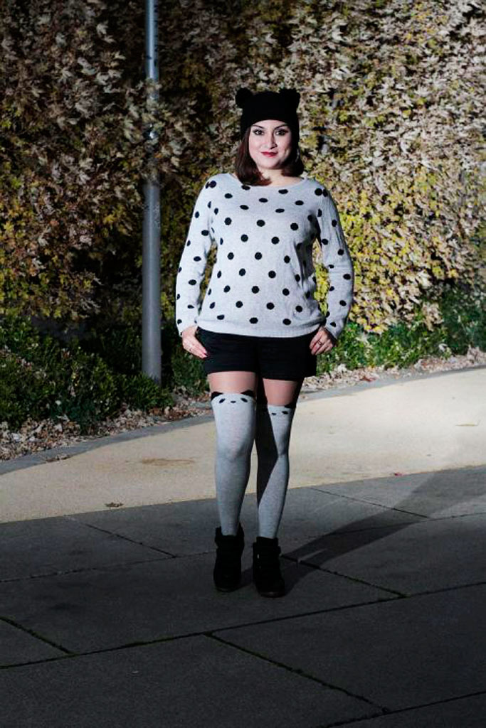 Duapara SAMMYDRESS large socks Look festivo