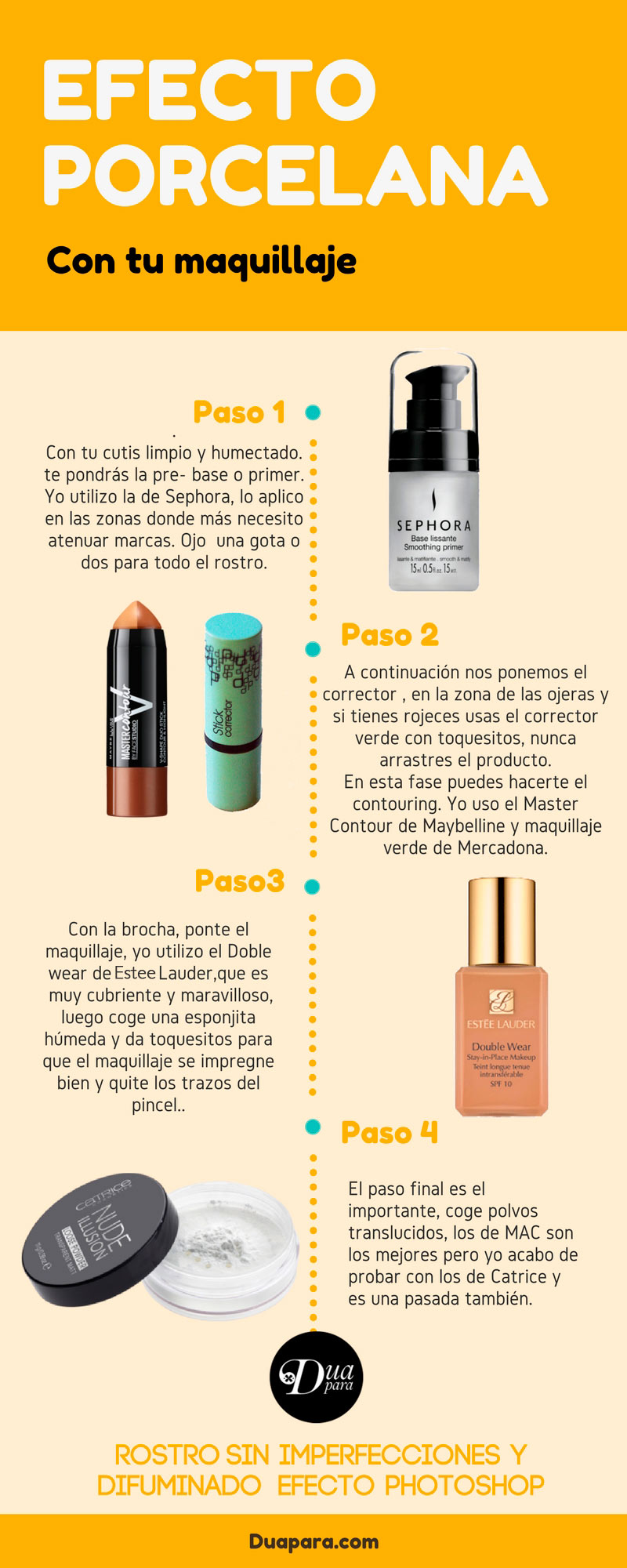 COMO TENER ROSTRO EFECTO PORCELANA CON TU MAQUILLAJE DUAPARA